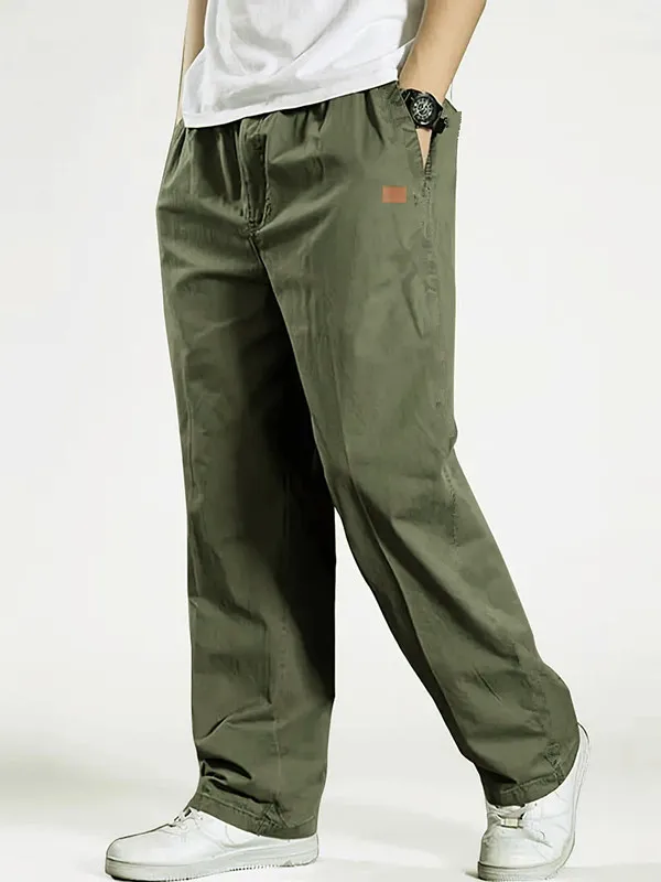 Mens Relaxed Fit Cargo Pants 2