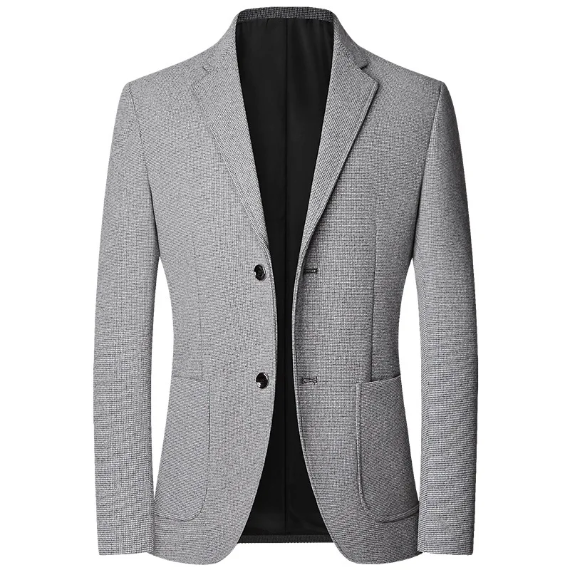 High Quality Male Slim Fit Blazers Jackets Blazers Coat 2