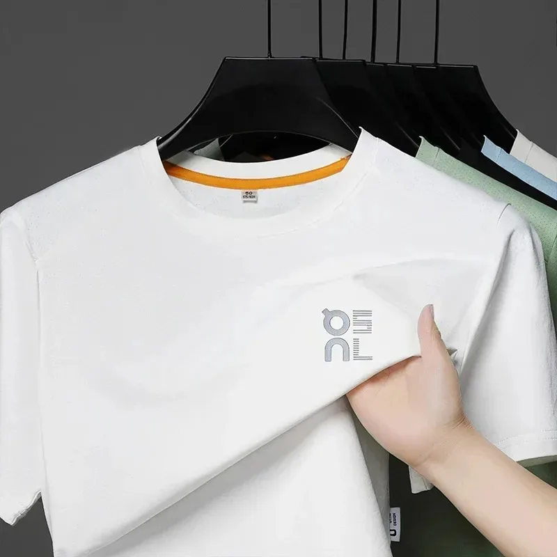 High‑End Printed Round Neck T‑Shirt 2