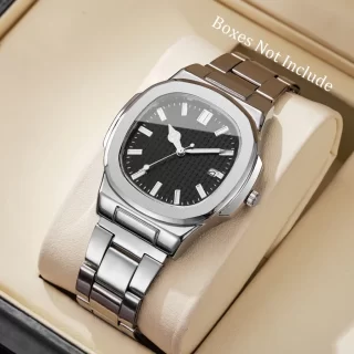 Calendar Quartz Watch for Mens(Without Box)