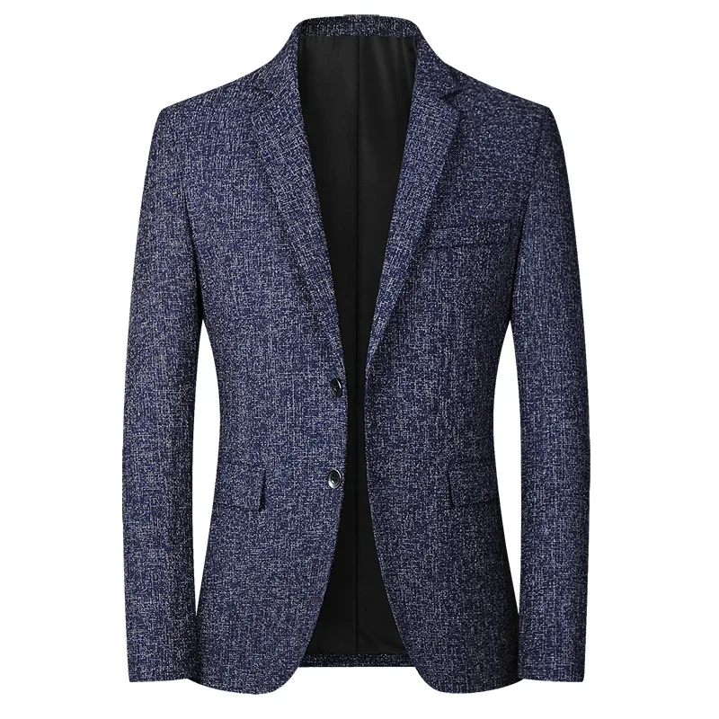 Minimalist men\'s V-neck blazer, Asian sizing 2