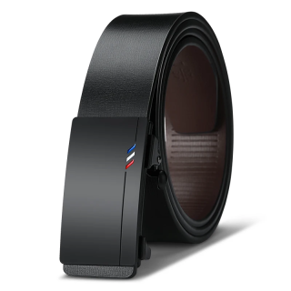 Men\'s Leather Belts With Automatic Buckle
