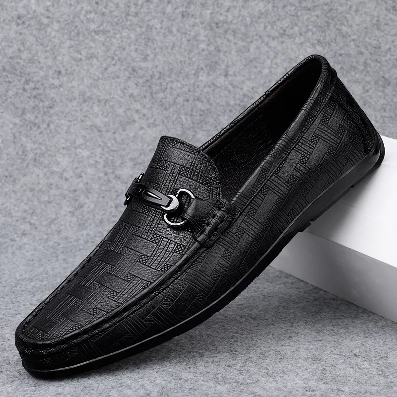 Men\'s Leather High Quality Designer Shoes/Loafers 2