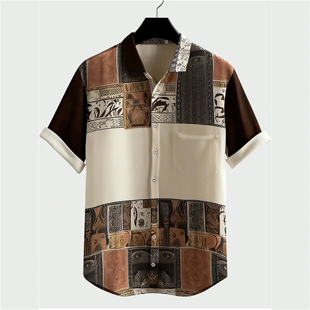 New Fashion 3D Printed Luxury Men\'s Shirt Casual 2