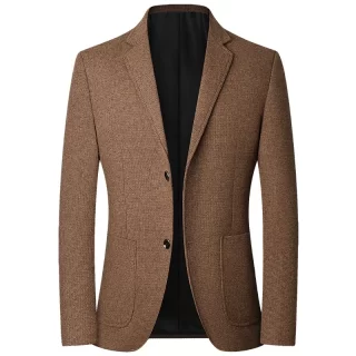 High Quality Male Slim Fit Blazers Jackets Blazers Coat