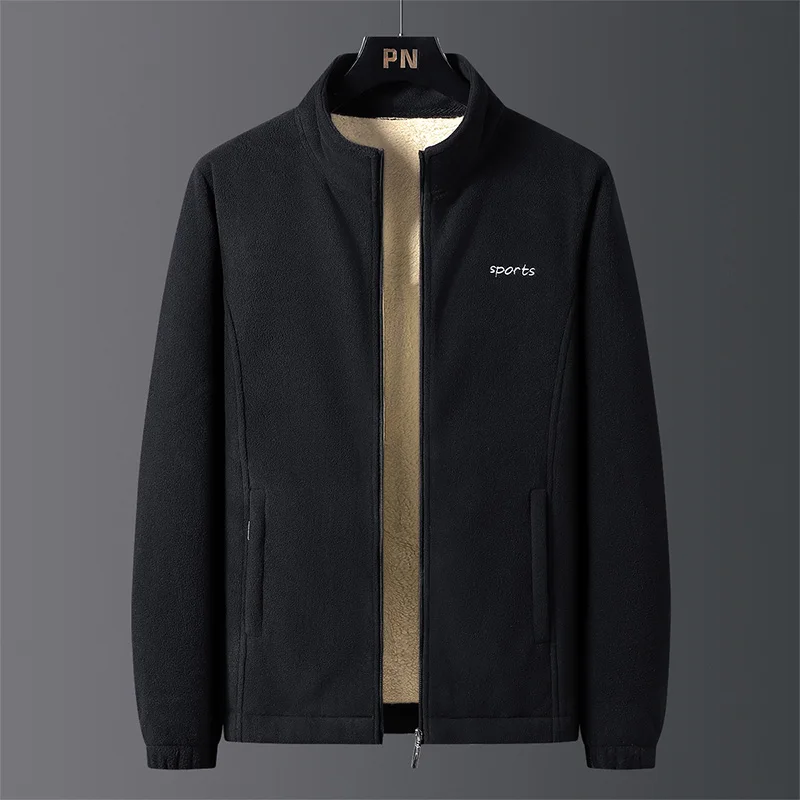 Winter Outdoor Thick Lamb Wool Jacket 2